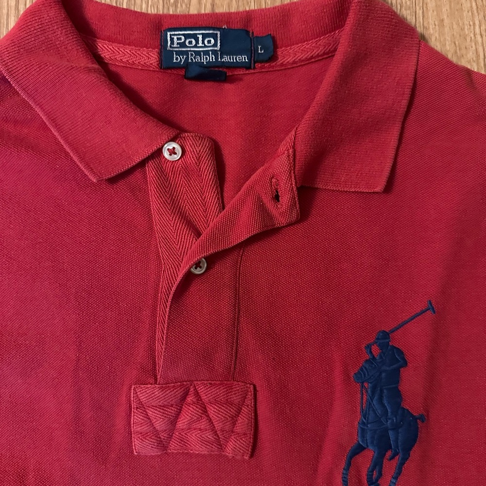 Polo Ralph Lauren Red Polo Shirt